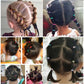 Accesorios para el cabello, banda de goma de nailon, bandas elásticas para el cabello, diadema para coletas, soporte, bandas, adornos.